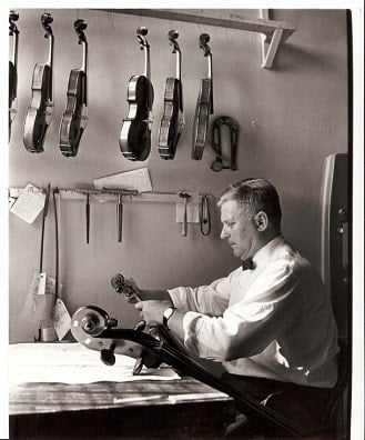 Luthier at Groth Music