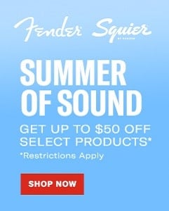 Fender Summer of Sound Promo
