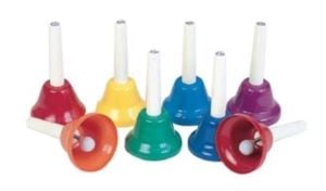 Colorful Handbells