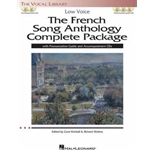 French Song Anthology Complete Package (Bk/CD) - Low Voice and Piano