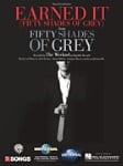 Earned It (from Fifty Shades of Grey): The Weeknd - PVG Sheet