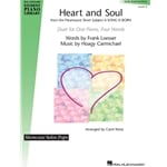 Heart and Soul - 1 Piano, 4 Hands