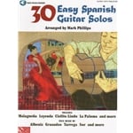 30 Easy Spanish Guitar Solos(Book/Online Audio) - Classical Guitar