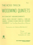 Ross Taylor Woodwind Quintets - Horn