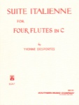 Suite Italienne - Flute Quartet