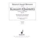 Clarinet Concerto in E-flat Major Op. 23 - Orchestra Parts