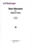 Deux Morceaux - Violin and Piano