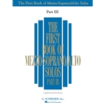 First Book of Mezzo-Soprano/Alto Solos, Part 3