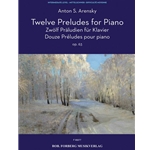 12 Preludes for Piano, Op. 63 - Piano Solo