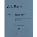 English Suites Nos. 1-3, BWV 806-808 (Without Fingering) - Piano Solo