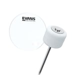 Evans EQ Clear Plastic Bass Drum Single Patch - 2 pack