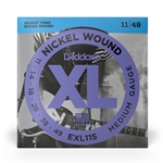 D'Addario EXL115 Medium 11-49 XL Nickel Electric Guitar Strings