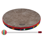 Remo KD-0112-01 Kids Percussion 12" Frame Drum with Mallet - Rain Forest