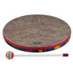 Remo KD-0114-01 Kids Percussion 14" Frame Drum with Mallet - Rain Forest