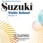 Suzuki Violin School, Volume 4 - CD Only