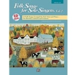 Folk Songs for Solo Singers, Vol. 2 (Bk/CD) - Medium Low Voice