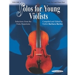Solos for Young Violists, Vol. 3 - Viola and PIano