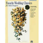 Favorite Wedding Classics for Solo Singers: Medium High - Book/CD