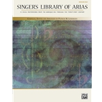 Singer's Library of Arias (Bk/CD) - Medium High Voice