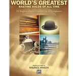 World's Greatest Ragtime Solos - Piano