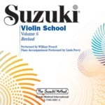 Suzuki Violin School, Vol. 06 (Revised) - CD only