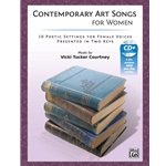 Contemporary Art Songs for Women (Bk/CD) - Voice and Piano