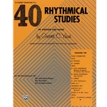 40 Rhythmical Studies - Cornet