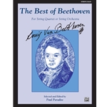 Best of Beethoven for String Quartet or String Orchestra - String Bass Part