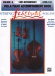 String Festival Solos: Viola, Vol. 2 - Piano Accompaniment