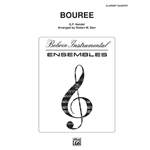 Bouree from Water Music - Clarinet Quartet