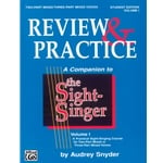 Sight-Singer Volume 1 for 2 or 3 Part Mixed Voices - Review & Practice