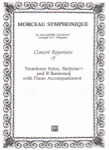 Morceau Symphonique, Op. 88 - Trombone (or Baritone) and Piano