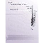 Quartett in E-flat, Op.8, No.3 - Saxophone Quartet (SATB)