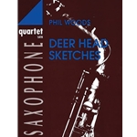 Deer Head Sketches - Sax Quartet SATB