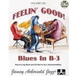 Jamey Aebersold Vol. 120 Book & CD - Blues in B3 Feelin Good