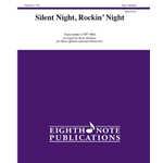 Silent Night, Rockin' Night - Brass Quintet (optional Drum Set)