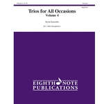 Trios for All Occasions Vol 4 - Alto Sax (Interchangeable)