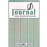 String Research Journal: Volume 1, 2010