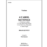 4 Carol Settings - Brass Quintet