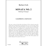 Sonata No. 2 - Alto Saxophone and Piano