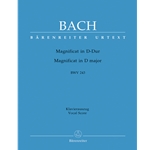 Magnificat in D major, BWV 243 - Vocal Score