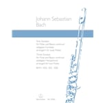 3 Sonatas, BWV 1033, 1031, 1020 - Flute Duet