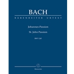 St. John Passion - Study Score