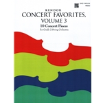 Kendor Concert Favorites, Vol. 3 - 2nd Violin