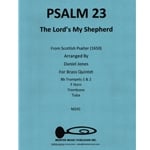 Psalm 23: The Lord's My Shepherd - Brass Quintet