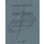 Chant Lyrique Op. 69 - Woodwind Quintet and Piano