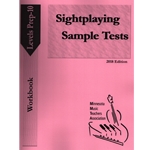 Sightplaying Sample Tests Levels Prep-10