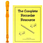 MPI Prism 2-pc Gold Recorder & Recorder Resource Kit Book