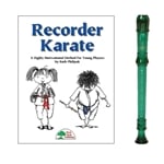 Canto 1-pc Green Recorder & Recorder Karate Book