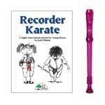 Canto 1-pc Purple Recorder & Recorder Karate Book